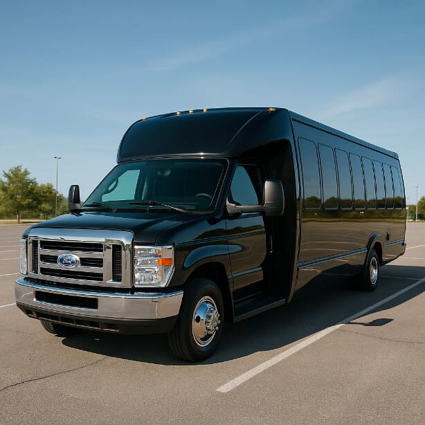 Carlsbad Shuttle Bus Rentals 18 Passenger Shuttle Bus